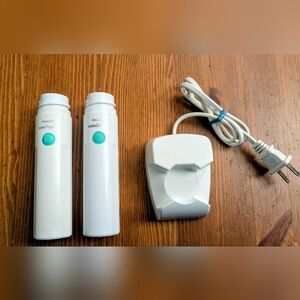 Philips Sonicate Automatic Tooth Brush Base - Set Of 2 Plus 1 Charger.